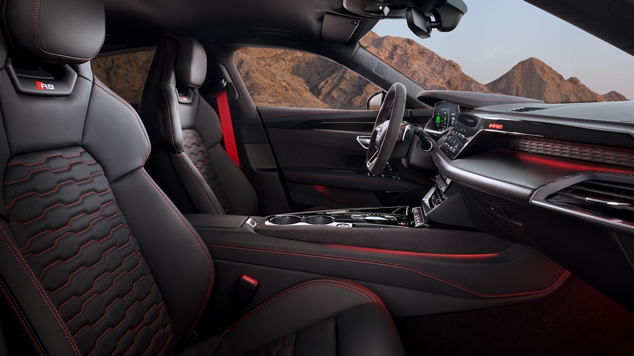 Audi RS e-tron GT front seat