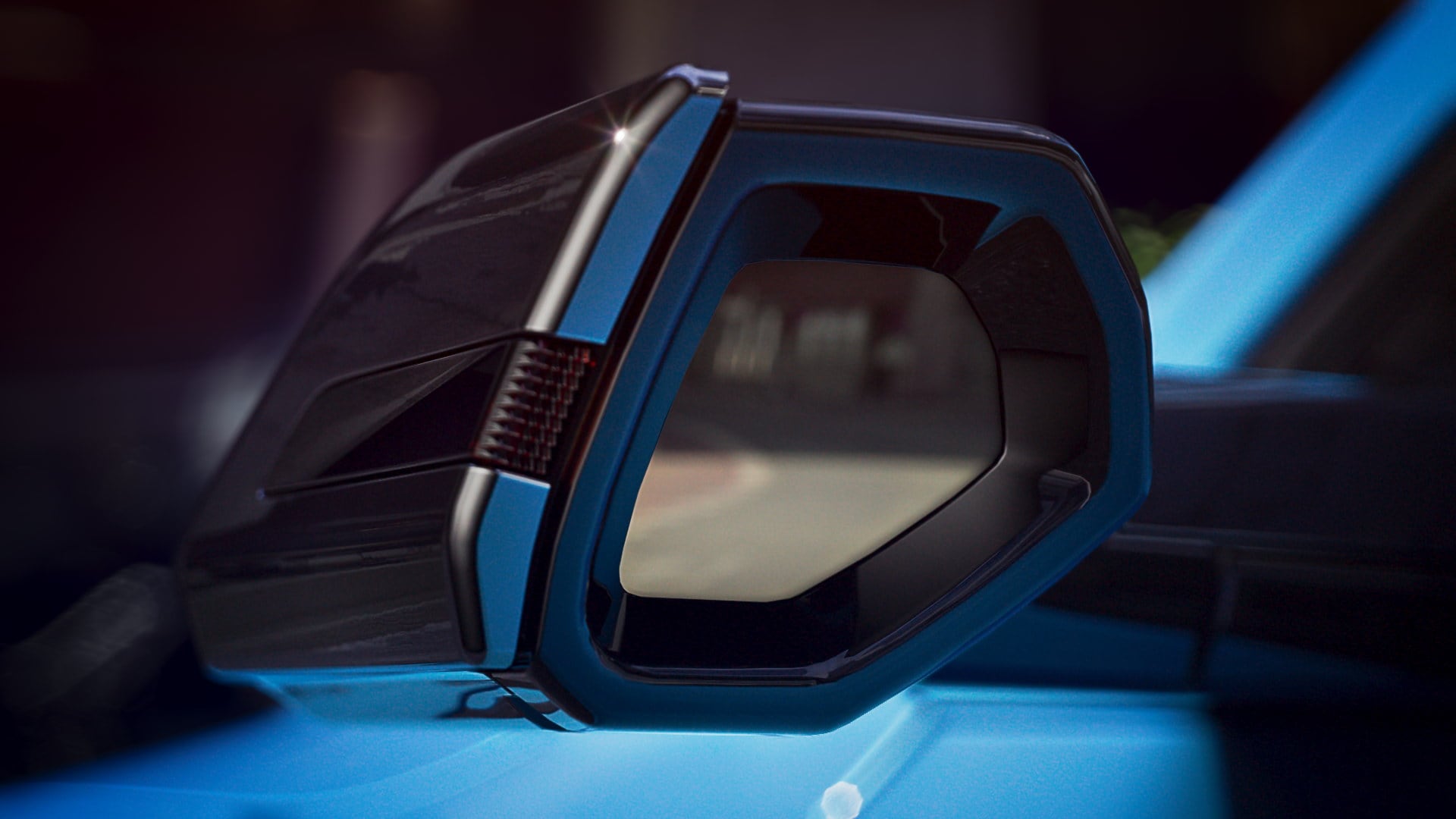 virtual exterior mirror